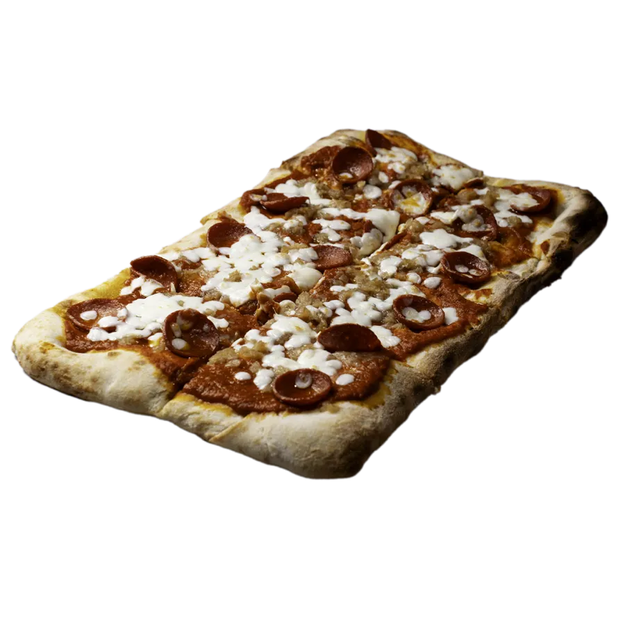Spizza al Taglio Sucuk Cipolla